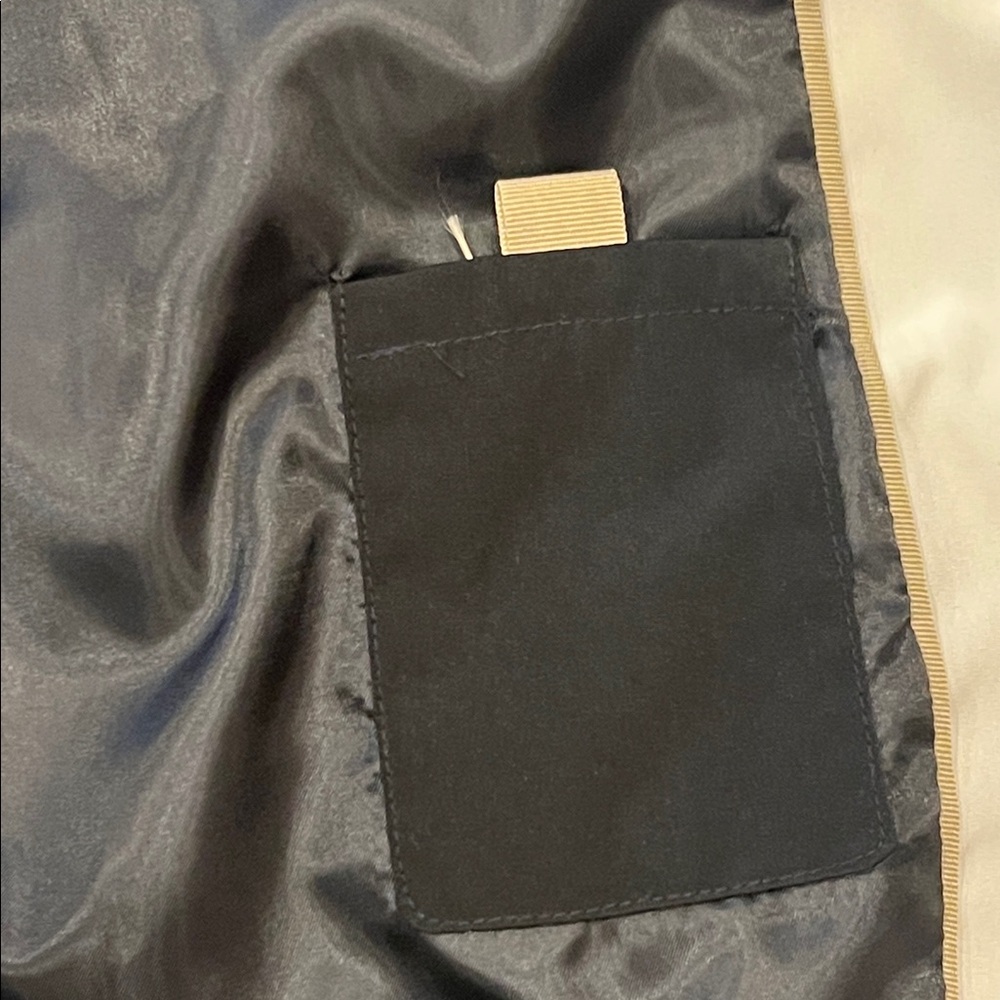 NWT Jones New York Black/Cream Jacket Size Large Rain Waterproof Lightweight - Picture 12 of 16